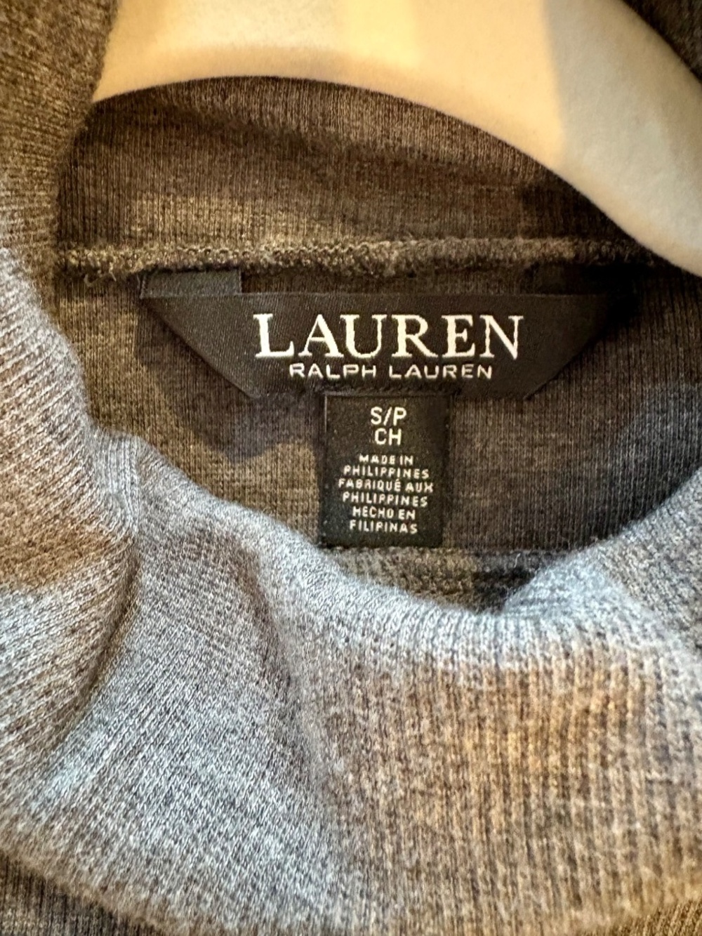 Ralph Lauren Gray Knit Midi Dress - Picture 4 of 4